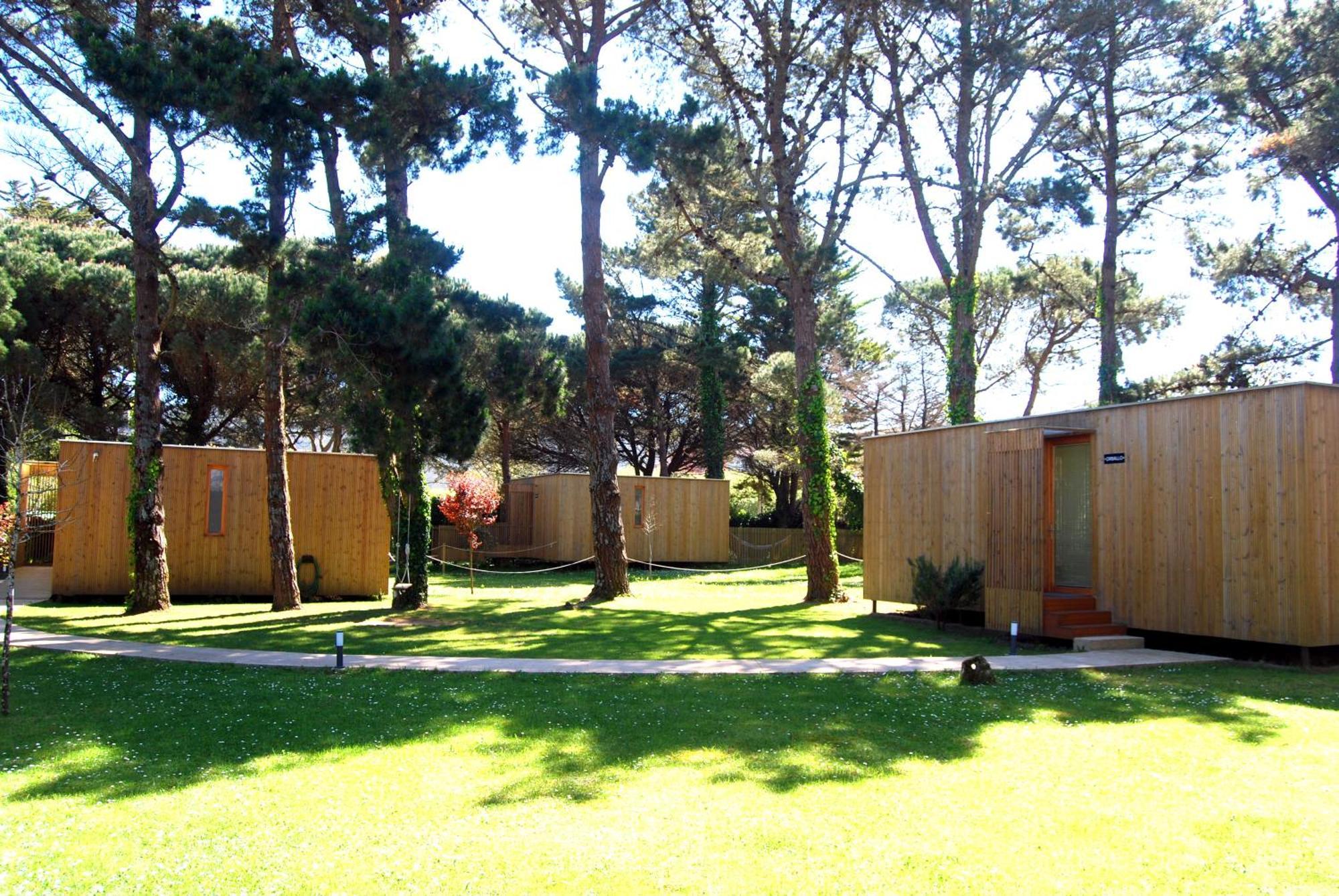 Cabanas Narea Laxe Exterior foto